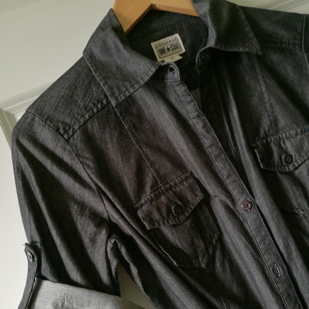 NWOT Converse denim dress